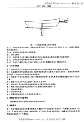 CBT 3837-1998 船舶用氣囊上排、下水工藝要求